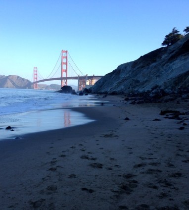 Marshall's Beach and the Golden Gate